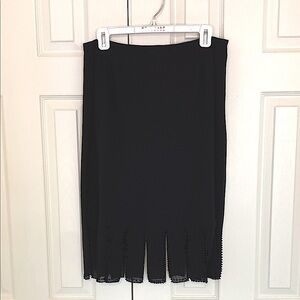 JBS Elegant Formal Car wash Skirt beaded hem Large black